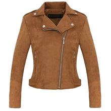 Load image into Gallery viewer, Pink Suede Leather Jacket