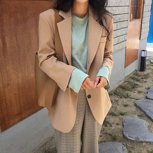 Single Breasted Women Blazer