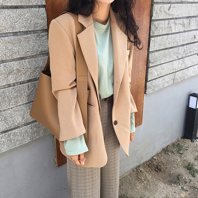 Single Breasted Women Blazer