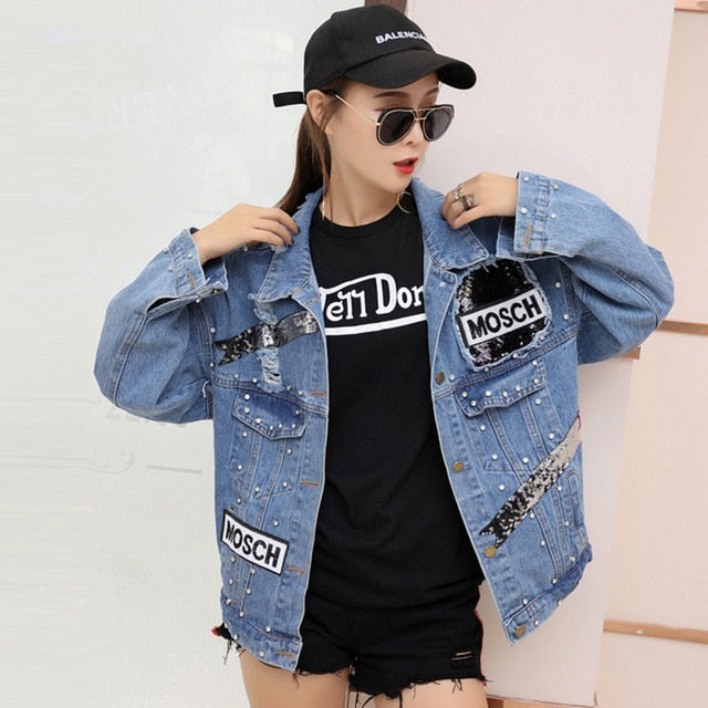 Punk  Denim Jacket