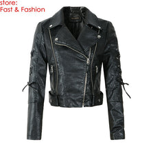 Load image into Gallery viewer, Red Leather Jacket