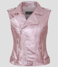Load image into Gallery viewer, Washed PU Leather Jacket