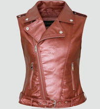 Load image into Gallery viewer, Washed PU Leather Jacket